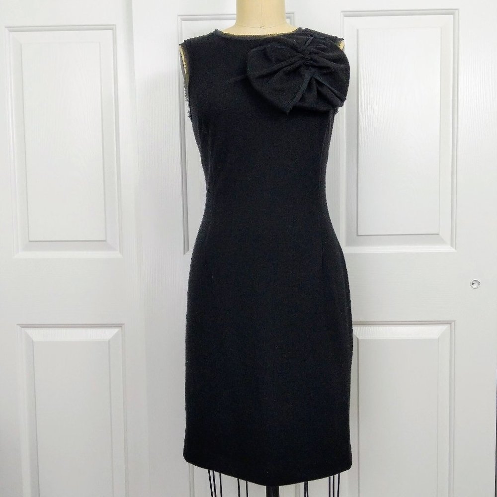 Banana Republic Black wool dress